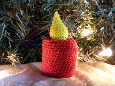 Häkelanleitung Dekokerze