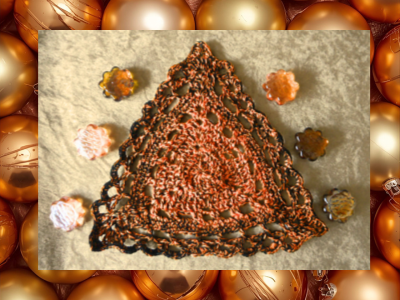 Blog content image for 'Free crochet pattern for Harowin triangular doily'