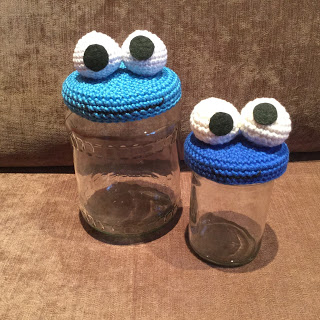 Blog-Inhaltsbild für 'Kostenlose Häkelanleitung zwei Glasmonster / Glasverschönerer'