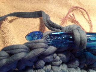 Blog-Inhaltsbild für 'Runder Korb aus Textilgarn'