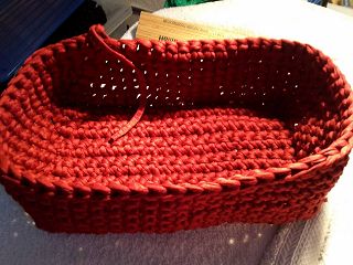 Blog-Inhaltsbild für 'Kostenlose Anleitung für ein Korb aus Textilgarn'