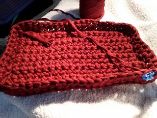 Blog-Inhaltsbild für 'Kostenlose Anleitung für ein Korb aus Textilgarn'