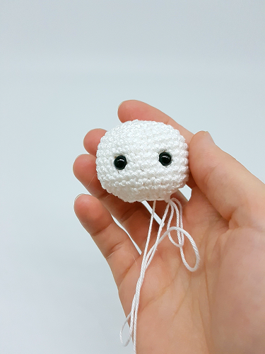 Blog-Inhaltsbild für 'Kostenlose Häkelanleitung für den Schneemann "Frosty"'