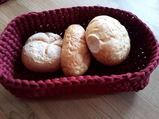 Kostenlose Anleitung für ein Korb aus Textilgarn Kostenlose Anleitung für ein Korb aus Textilgarn