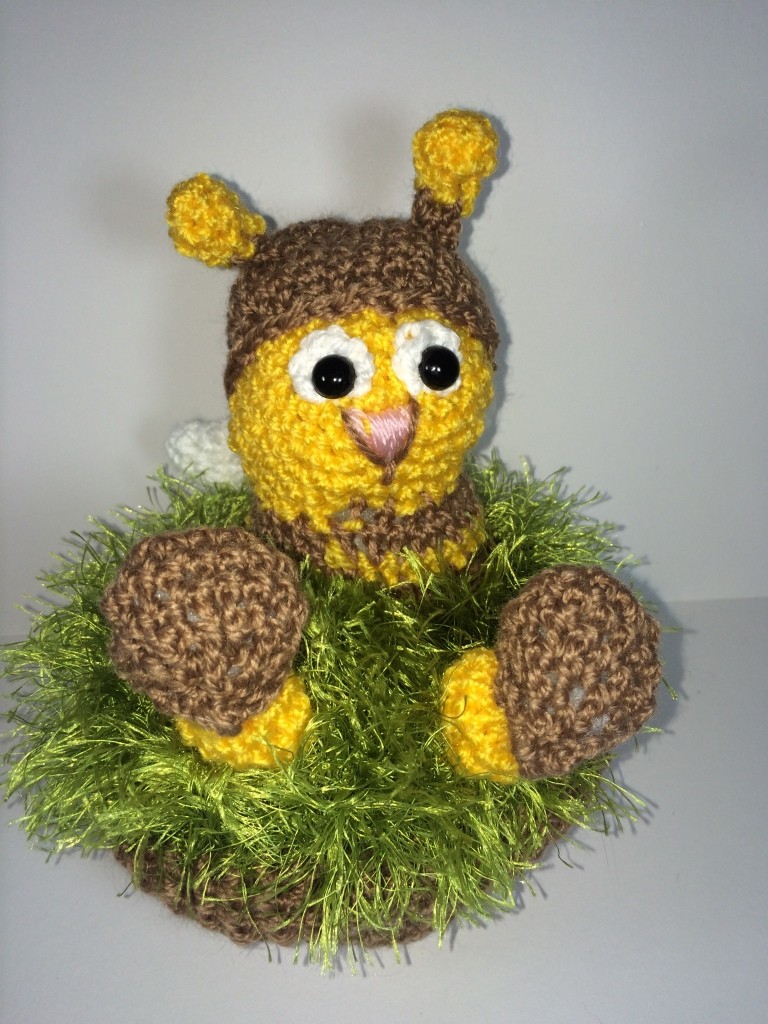 Kostenlose Häkelanleitung - Bienchen im Topf