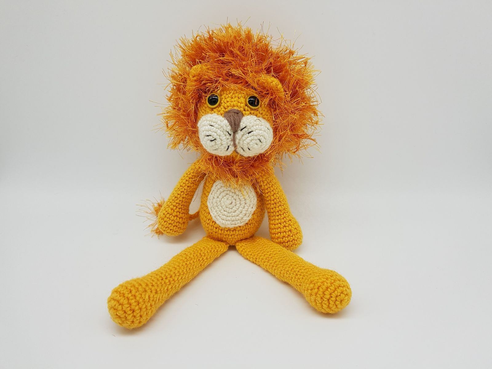 Kostenlose Häkelanleitung für den Löwen Lenny