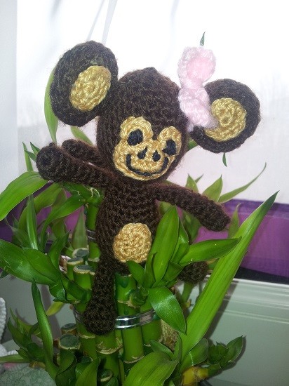 Kostenlose Häkelanleitung - Kleiner Affe Kostenlose Häkelanleitung - Kleiner Affe