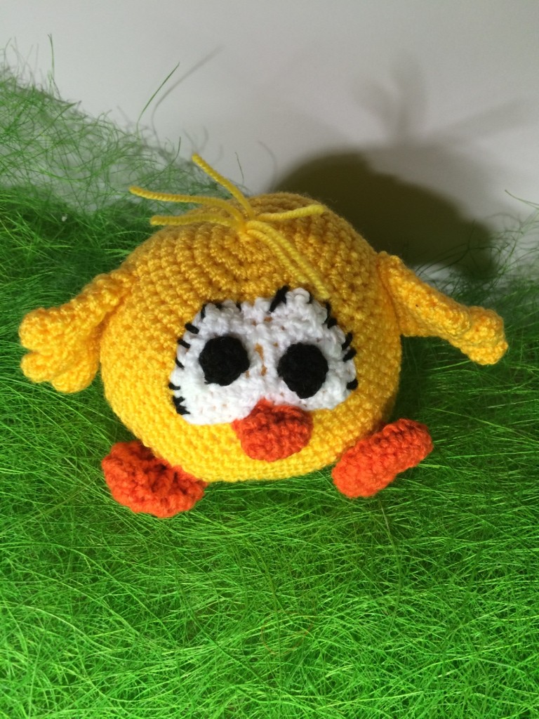 Kostenlose Häkelanleitung - Kleines Küken