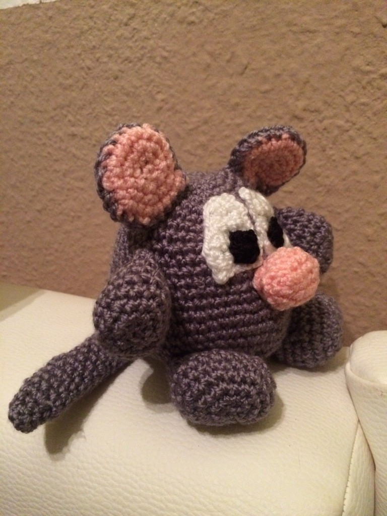 Kostenlose Häkelanleitung  - Maus