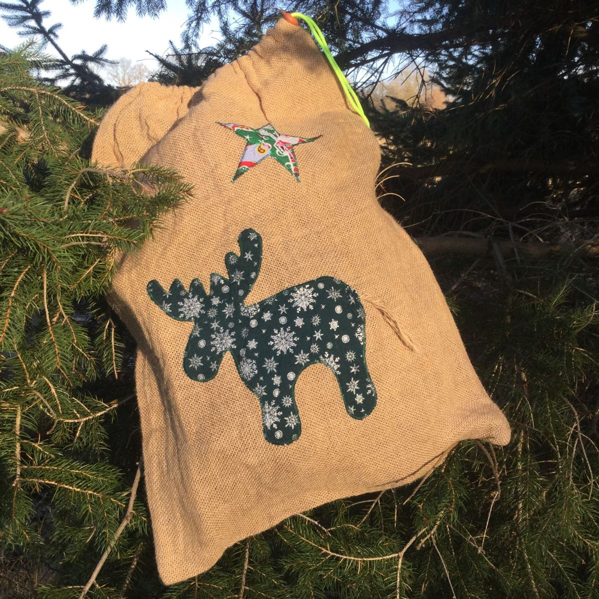 kostenlose Nähanleitung Weihnachtsmannsack Geschenkesack kostenlose Nähanleitung Weihnachtsmannsack Geschenkesack