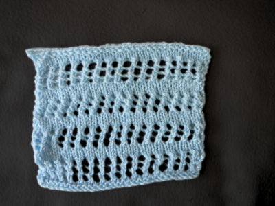 Blog-Inhaltsbild für 'Kostenlose Strickanleitung für verschiedene Lochmuster'