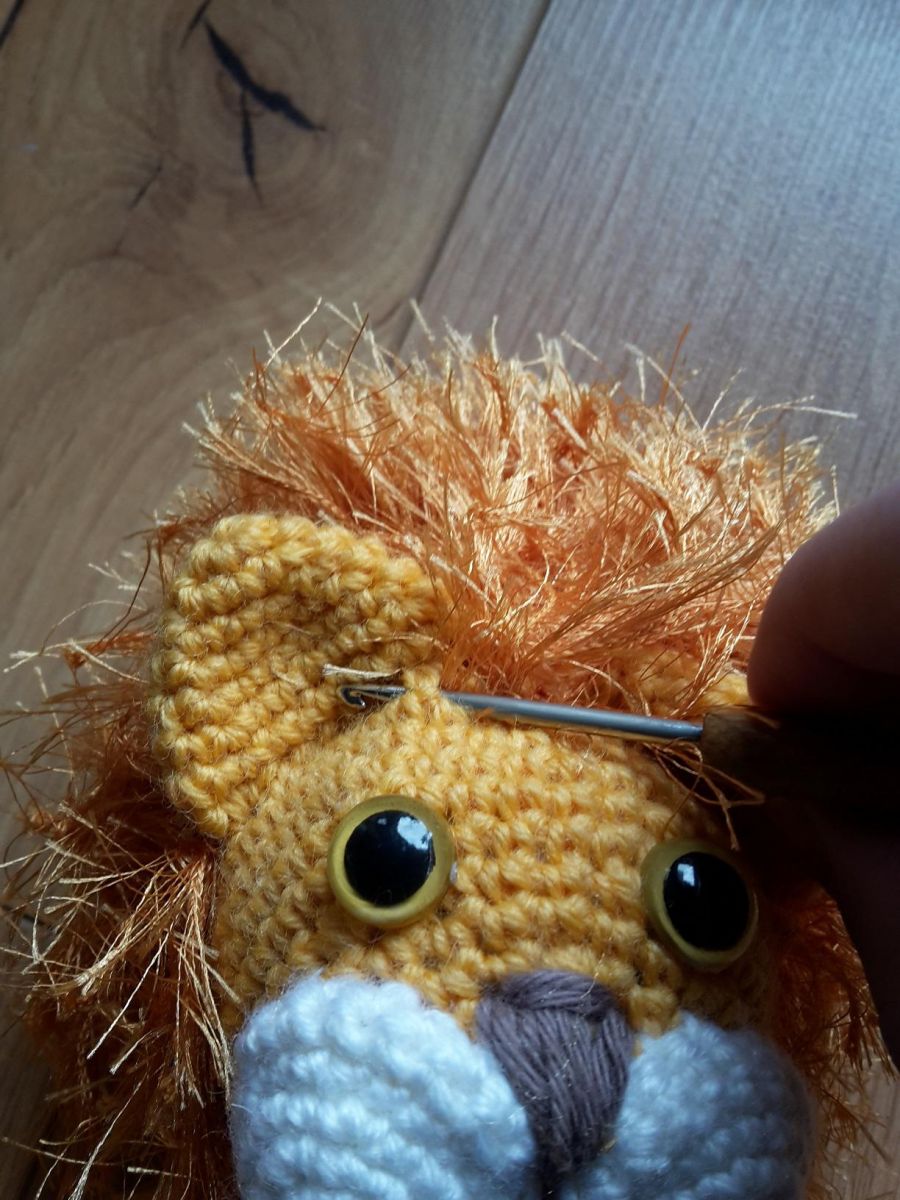 Blog-Inhaltsbild für 'Kostenlose Häkelanleitung für den Löwen Lenny'