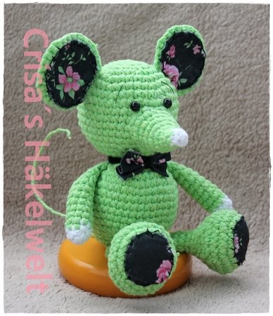 Blog-Inhaltsbild für 'Maus "Gentlemen" Häkelanleitung'