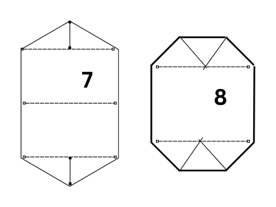 Blog-Inhaltsbild für 'Kostenlose Anleitung für eine Origami-Börse'