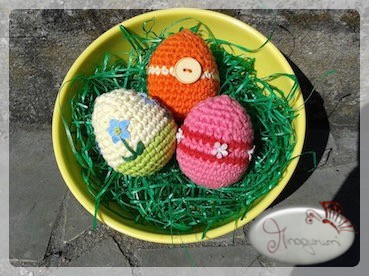 Ostereier häkeln - DIY Ostereier häkeln - DIY