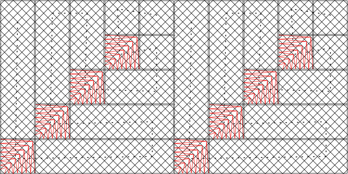 Blog-Inhaltsbild für 'Von der Weihnachtstüte zum Schal oder Tischläufer'