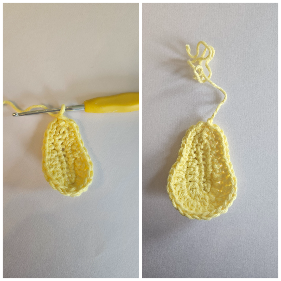 Blog content image for 'Free Crochet Pattern for a Chick Applique'