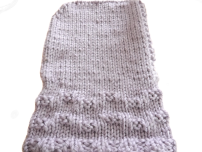 Blog-Inhaltsbild für 'Kostenlose Strickanleitung für warme Haube'