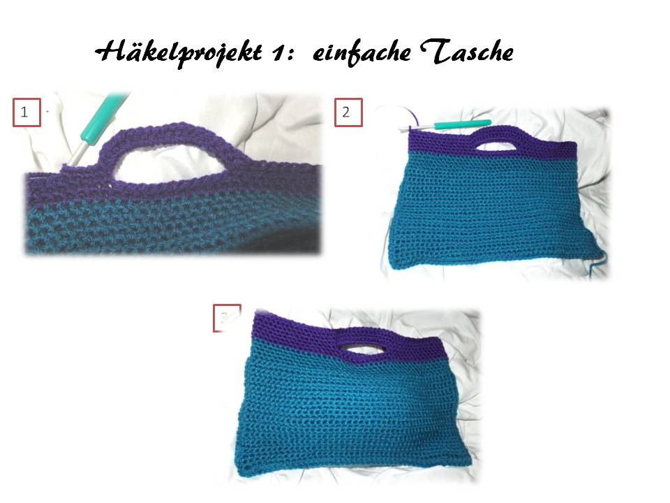 Blog-Inhaltsbild für 'Das erste Häkelprojekt'