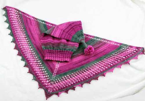 Blog-Inhaltsbild für 'Kostenlose Strickanleitung: Zipfelmütze und Dreiecktuch für Kinder 2 - 4 Jahre'