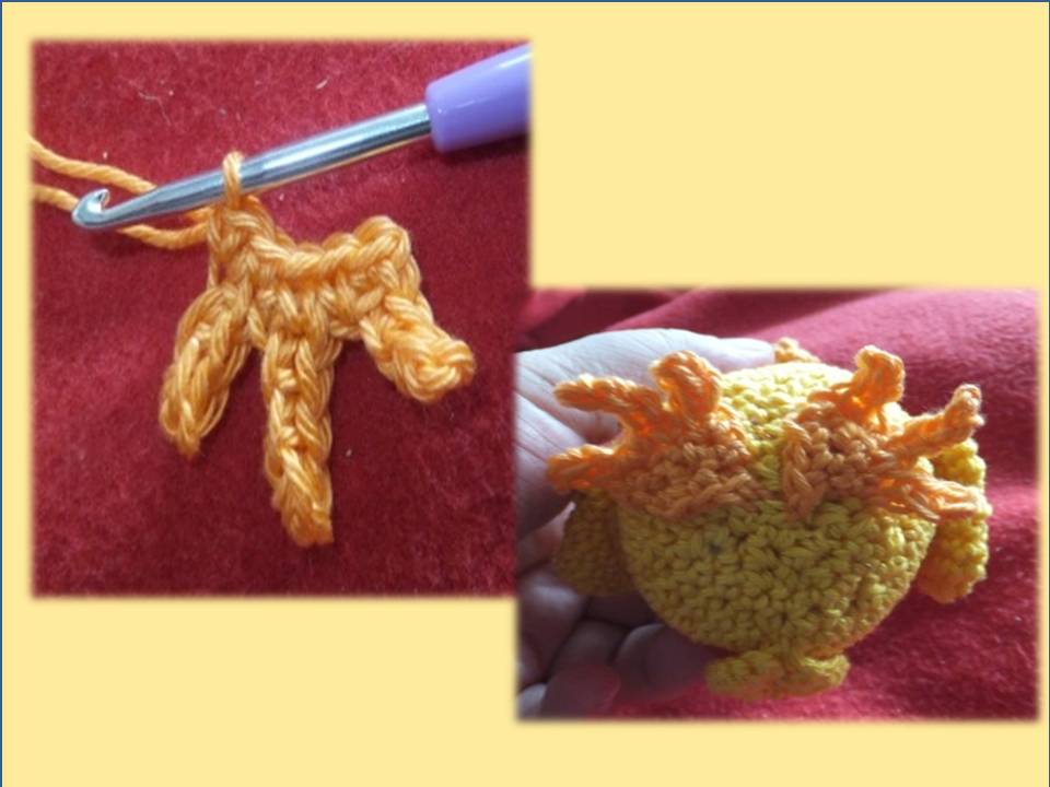 Blog-Inhaltsbild für 'Kiki das kleine Küken - Häkelanleitung'