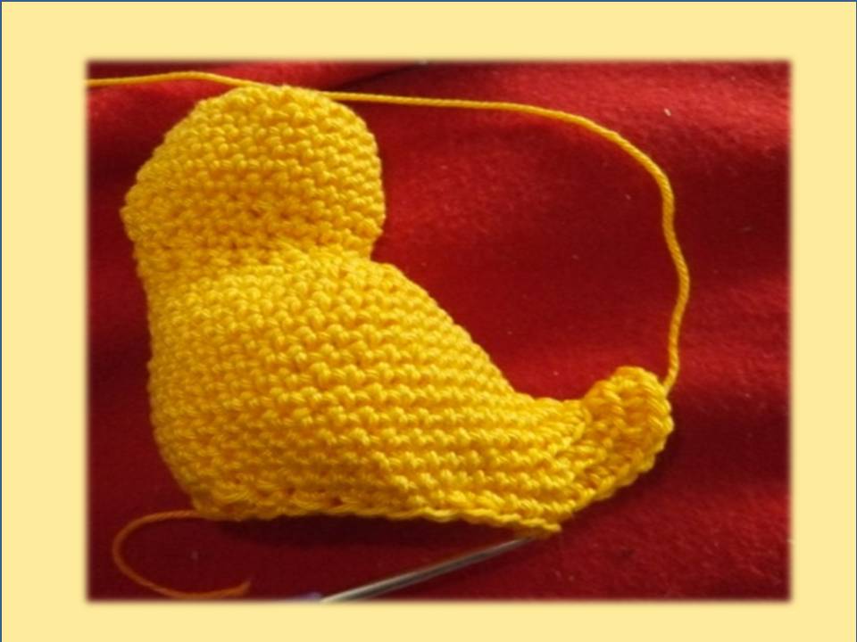 Blog-Inhaltsbild für 'Kiki das kleine Küken - Häkelanleitung'