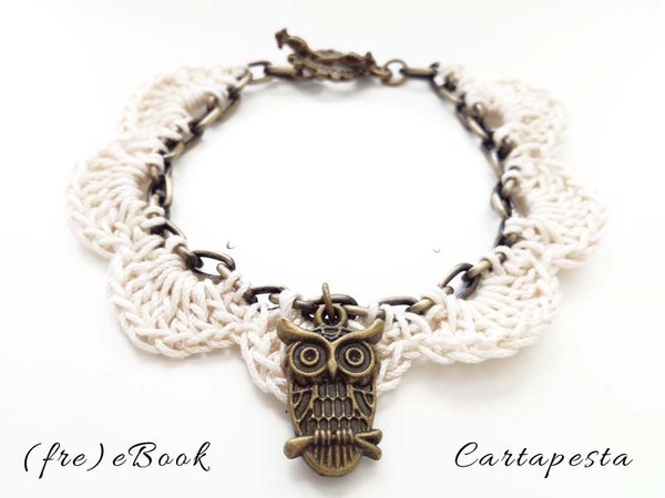 Anleitung für ein romantisches Häkelarmband im Vintage Look