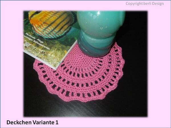 kleine Deckchen - Dekoration aus Omas Schatztruhe