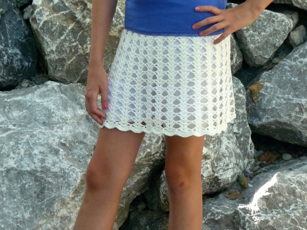 ein Sommerrock für heisse Tage