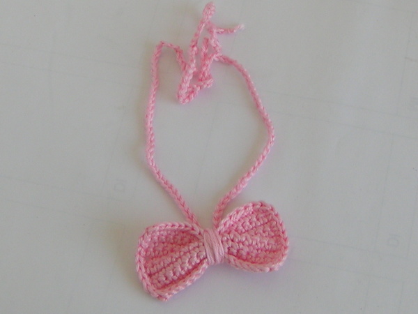 Häkelanleitung Babyhaarband mit Schleife
