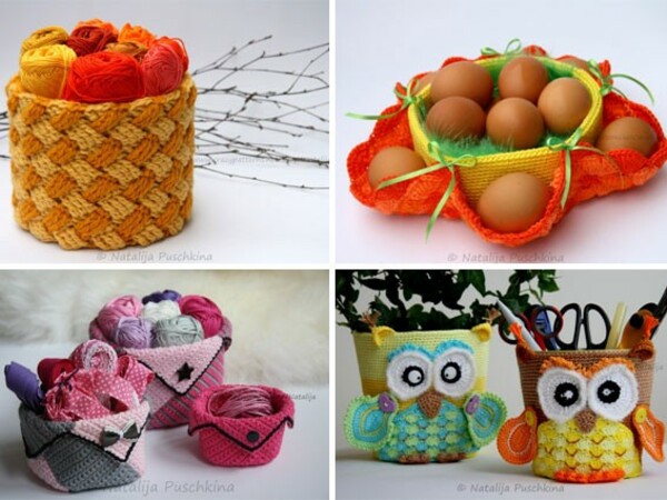 Kostenlose Häkelanleitung - Körbchen Deiner Wahl // Aktion - bis 12.12.2015