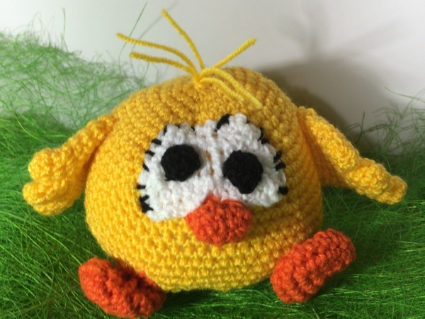 Kostenlose Häkelanleitung - Kleines Küken