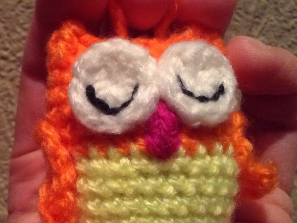 Kostenlose Häkelanleitung Kleine Eule