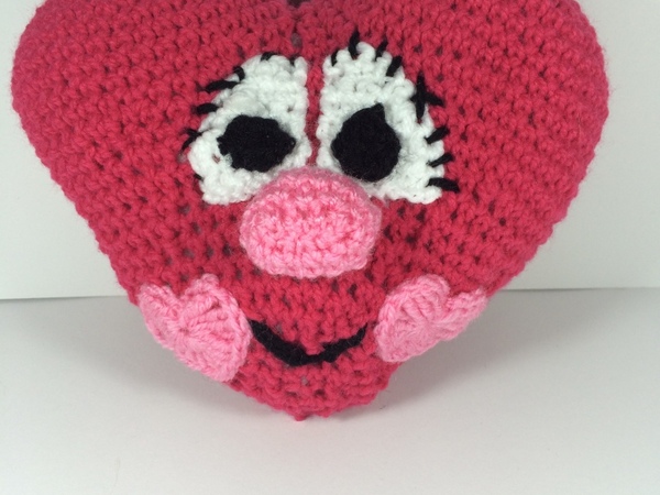 Kostenlose Häkelanleitung - Kleines Valentinsherz