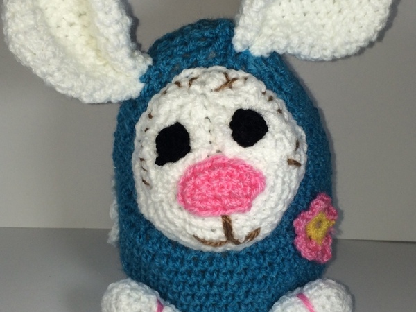 Kostenlose Häkelanleitung - Hasen-Ei