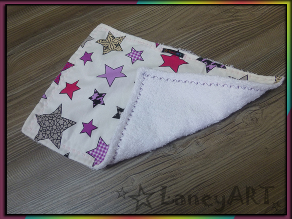 Nähanleitung: Spucktuch für Babys