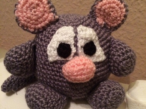 Kostenlose Häkelanleitung  - Maus