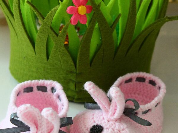 Kostenlose Häkelanleitung für Babyschuhe