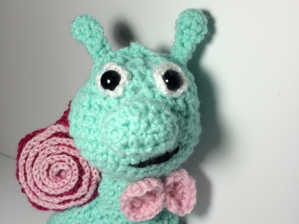 Kostenlose Häkelanleitung - Kleine Schnecke