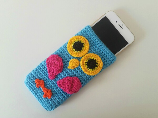 Handytasche &quot;Eule&quot;