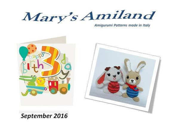 Happy 3rd Birthday Mary's Amiland