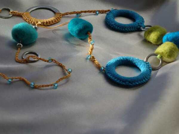 DKG_9 Gehäkelte Kette - für Deinen eigenen Stil im neuen Jahr!...DIY