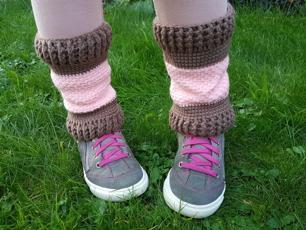 Kostenlose Häkelanleitung Beinstulpen!