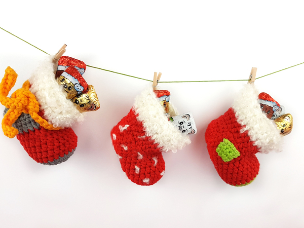 Kostenlose Häkelanleitung Nikolaussocken!