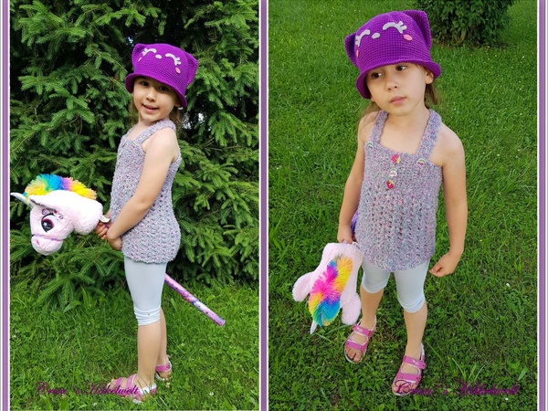 Häkelanleitung Oberteil/Top/Tunika