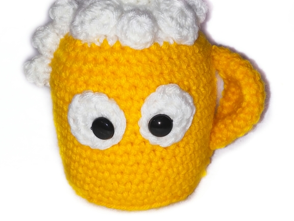 Kostenlose Häkelanleitung für Bierkrug