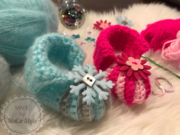 Häkelanleitung Babyschuhe B&S
