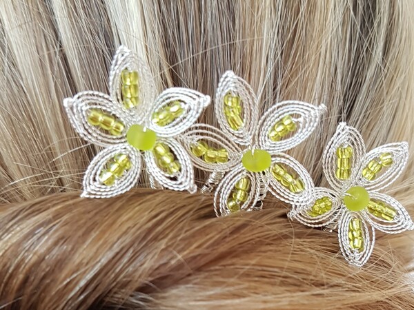 Blütenhaarnadel "Dahlia"