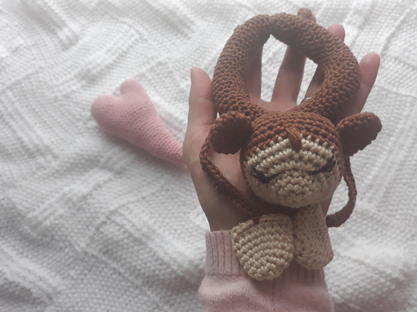 Affengreifring, kostenlose Häkelanleitung