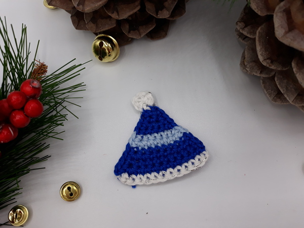 Weihnachtsmütze, kostenlose Häkelanleitung